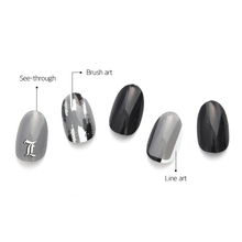 Load image into Gallery viewer, Zipkok® Gel Nail Strips - Hip black