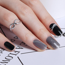 Load image into Gallery viewer, Zipkok® Gel Nail Strips - Vintage Chrome