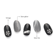Load image into Gallery viewer, Zipkok® Gel Nail Strips - Vintage Chrome