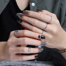 Load image into Gallery viewer, Zipkok® Gel Nail Strips - Vintage Chrome