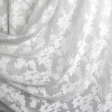 Load image into Gallery viewer, 56/58" Cloud Patterned Clip Knit Jacquard Sheer Fabric by the Yard