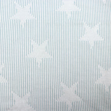 Load image into Gallery viewer, 54/55" 190GSM Vertical Rib Stripes with Star Rayon/Polyester/Spandex Knit Fabric by the Yard