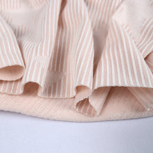 Load image into Gallery viewer, 54/55" 190GSM Vertical Rib Stripes with Star Rayon/Polyester/Spandex Knit Fabric by the Yard