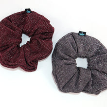 Load image into Gallery viewer, 2 Colors Metallic Handmade Scrunchies Hair Bands Hair Accessories