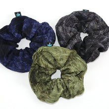 Load image into Gallery viewer, Tie-Dyed Jacquard Fabric Handmade Scrunchies Hair Bands Hair Accessories