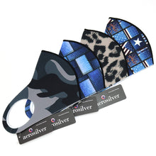 Load image into Gallery viewer, Unisex Anti-microbial Washable Reusable Digital Printed NEOPRENE face MASK