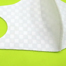 Load image into Gallery viewer, Large Summer Cooling Effect Anti-microbial UV protection Embossed NEOPRENE Fabric face MASK
