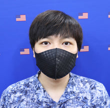 Load image into Gallery viewer, Large Summer Cooling Effect Anti-microbial UV protection Embossed NEOPRENE Fabric face MASK