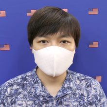 Load image into Gallery viewer, Large Summer Cooling Effect Anti-microbial UV protection Embossed NEOPRENE Fabric face MASK