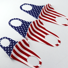 Load image into Gallery viewer, face MASK US American flag Summer Cooling Effect Anti-microbial UV protection Neoprene Fabric for Kids&Adults