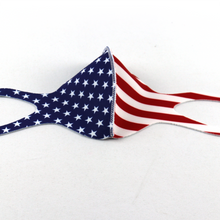 Load image into Gallery viewer, face MASK US American flag Summer Cooling Effect Anti-microbial UV protection Neoprene Fabric for Kids&Adults