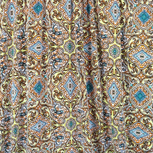 Load image into Gallery viewer, 58/60" 200GSM Yellow/Orange pattern ITY Knit Fabric with Puff by the Yard