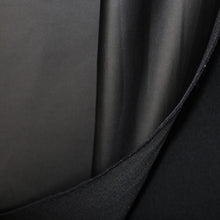 Load image into Gallery viewer, 58/60" 300GSM Polyester/Spandex Black Scuba Foil Knit Fabric by the Yard