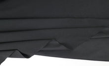 Load image into Gallery viewer, 60" Black ATY Nylon/Spandex Knit Fabric for Healthwear by the Yard