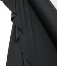 Load image into Gallery viewer, 60" Black ATY Nylon/Spandex Knit Fabric for Healthwear by the Yard