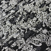 Load image into Gallery viewer, Branch Patterned with White Puff Lining Venezia Fabric