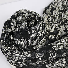 Load image into Gallery viewer, Branch Patterned with White Puff Lining Venezia Fabric