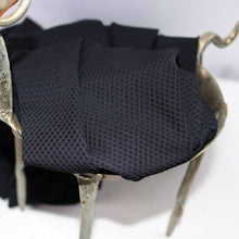 Load image into Gallery viewer, 50/52" 4-Way Stretch Nylon Polyamide Black Cool Honey Comb Warp Knit Fabric for Golf, Health & Swim Wear by the Yard