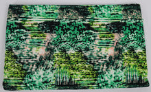 Load image into Gallery viewer, 58/60" Green-Multi Polyester/Single Spandex Knit Jacquard Printed Fabric by the Yard