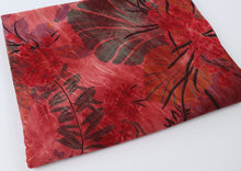Load image into Gallery viewer, 60" Wine Tie-Dyed, Flower Paper Print by the Yard