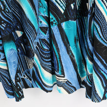 Load image into Gallery viewer, 60" Abstract Lining Printed Polyester Single Spandex Knit Jacquard with Embroidery Fabric by the Yard