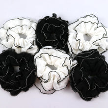 Load image into Gallery viewer, Handmade Long Ruffle Scrunchies Hair Bands Hair Accessories