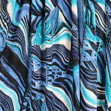 Load image into Gallery viewer, 60" Abstract Lining Printed Polyester Single Spandex Knit Jacquard with Embroidery Fabric by the Yard
