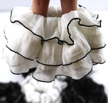 Load image into Gallery viewer, Handmade Long Ruffle Scrunchies Hair Bands Hair Accessories