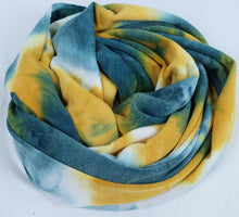 Load image into Gallery viewer, 58/60" Polyester/Spandex Mir Tie-Dyed Knit Fabric by the Yard