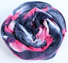 Load image into Gallery viewer, 58/60" Polyester/Spandex Mir Tie-Dyed Knit Fabric by the Yard