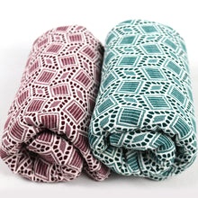 Load image into Gallery viewer, 58-60" Geometric Pattern 200GSM Polyester/Spandex ITY Knit Jersey Fabric with Puff by the Yard