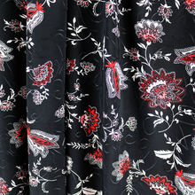Load image into Gallery viewer, 58/60" 190GSM Flower Design Single Span knit Jacquard Printed Fabric by the Yard