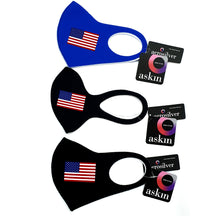 Load image into Gallery viewer, US American flag Unisex Summer Cooling Effect Anti-microbial UV protection Neoprene Fabric face MASK