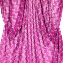 Load image into Gallery viewer, 52/54" Purple Polyester/Rayon/Spangle Lace Fabric by the Yard