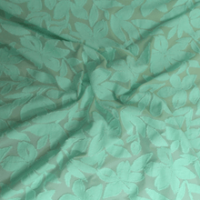 Load image into Gallery viewer, 56/58" Flower Patterned Clip Knit Jacquard Fabric by the Yard