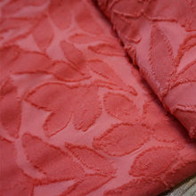 Load image into Gallery viewer, 56/58" Flower Patterned Clip Knit Jacquard Fabric by the Yard