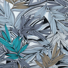Load image into Gallery viewer, Fabric by the Yard, Leaf Pattern Printed Polyetser/Spandex Venezia Knit Jersey, 58-60"
