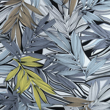 Load image into Gallery viewer, Fabric by the Yard, Leaf Pattern Printed Polyetser/Spandex Venezia Knit Jersey, 58-60"