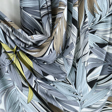 Load image into Gallery viewer, Fabric by the Yard, Leaf Pattern Printed Polyetser/Spandex Venezia Knit Jersey, 58-60"