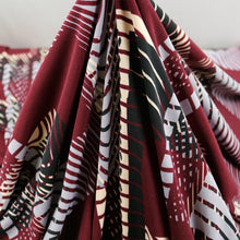 Load image into Gallery viewer, Check Print Polyester/Spandex ITY Knit Jersey Fabric by the Yard, 58-60"