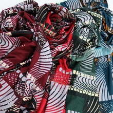 Load image into Gallery viewer, Check Print Polyester/Spandex ITY Knit Jersey Fabric by the Yard, 58-60"