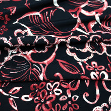 Load image into Gallery viewer, 58/60" 200GSM Flower Pattern ITY Knit Jersey Fabric by the Yard