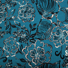 Load image into Gallery viewer, 58/60" 200GSM Flower Pattern ITY Knit Jersey Fabric by the Yard