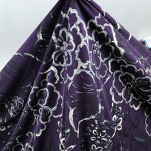 Load image into Gallery viewer, 58/60" 200GSM Flower Pattern ITY Knit Jersey Fabric by the Yard