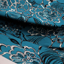 Load image into Gallery viewer, 58/60" 200GSM Flower Pattern ITY Knit Jersey Fabric by the Yard