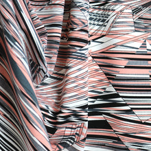 Load image into Gallery viewer, 58/60" 200GSM Lines ITY Knit Jersey Fabric with Puff by the Yard