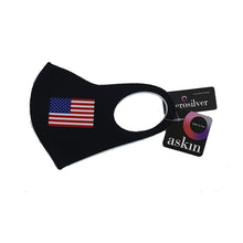 Load image into Gallery viewer, US American flag Unisex Summer Cooling Effect Anti-microbial UV protection Neoprene Fabric face MASK