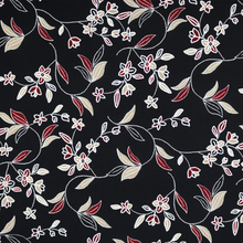 Load image into Gallery viewer, 58-60" 200GSM 3 Color Flower design Knit ITY Polyester/Spandex Fabric with Puff by the Yard