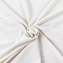 Load image into Gallery viewer, 55" 180-190GSM 25 Color Polyester Single Spandex Knit Jacquard Piece Dyed Fabric by The Yard