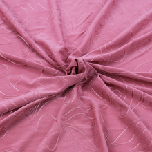 Load image into Gallery viewer, 55" 180-190GSM 25 Color Polyester Single Spandex Knit Jacquard Piece Dyed Fabric by The Yard